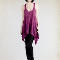 Asymmetrical Burnout Tank  - Multiple Colors - Clearance