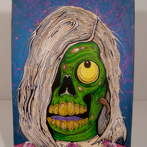 Night of the Living Dead original canvas piece