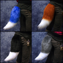 Fluffy Canine Fursuit or Costume Tail