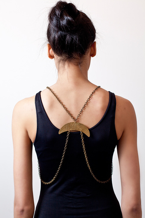 Cinkensta | 3-Way Body Chain Harness and Necklace 