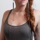 Cinkensta | Extra Long Mixed Metal Chain Earrings 14 inches | 