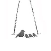 Figs and Ginger family necklace- 3 children
