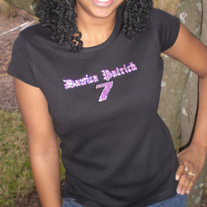 Old English Script #7-Ladies Tee