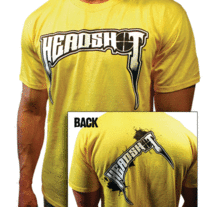 Headshot® Yellow Tee