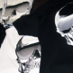Shaded Skull - White - Tshirt - Thumbnail 1
