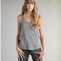 Eco-Heather Racerback Tank - Clearance - S ONLY