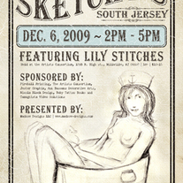 Dr. Sketchy South Jersey December '09 Promo